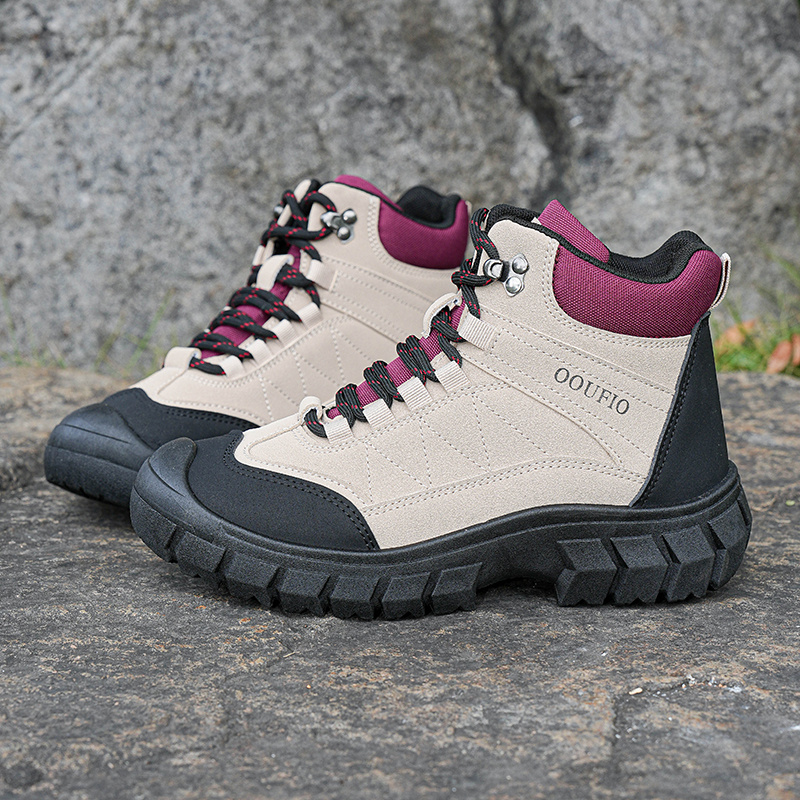 Women's Retro Boots, Thick-Soled Comfortable Wide Toe Outdoor Shoes