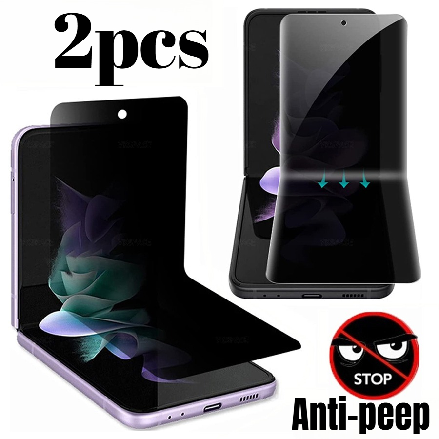 TEMU 2pcs, Anti-peep Hydrogel Screen Protector, Hd Hydrogel Material, Full Screen Protection For Oppo , Phone Screen Protector For Oppo Find N3/n2