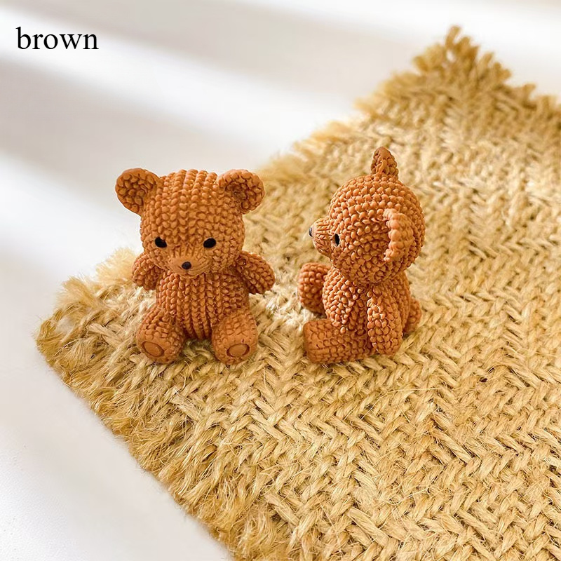 Osos Ositos Miniatura Conjunto Figuras Osos En Miniatura Dibujos