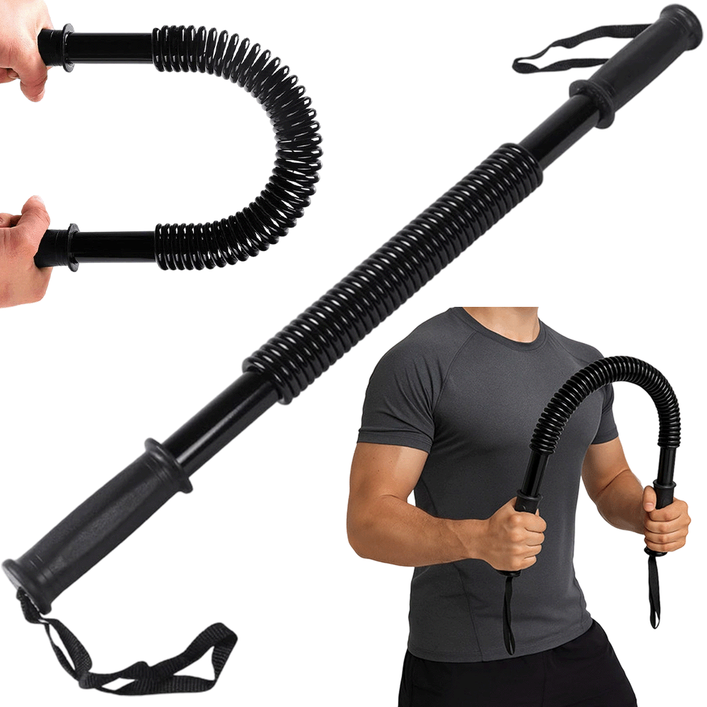 Physical Relax Arm Exercise Equipment Professional Heavy Duty 60kg Resistance Rod For Chest Shoulder Back Arm Workout, Home Gym Strength Equipment, No Assembly