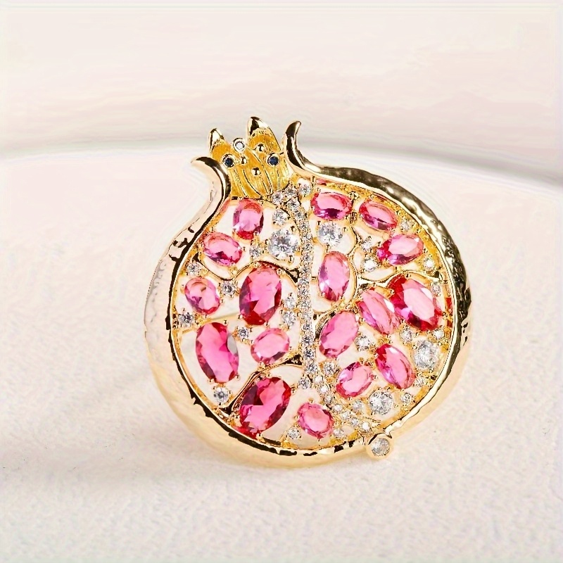 TEMU Broche Elegante de - Estilo Bohemio en Aleación, Ideal para Fiestas y Regalos, Elección de Moda para Mujeres