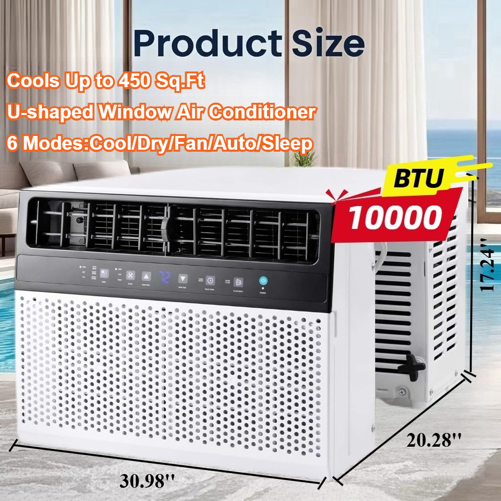 10000/5000 BTU Window Air Conditioner, Ultra Quiet Energy... product image 12