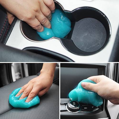 magic cleaning gel car detailing slime keyboard cleaning putty dust cleaning slime universal car multi purpose 70g net content