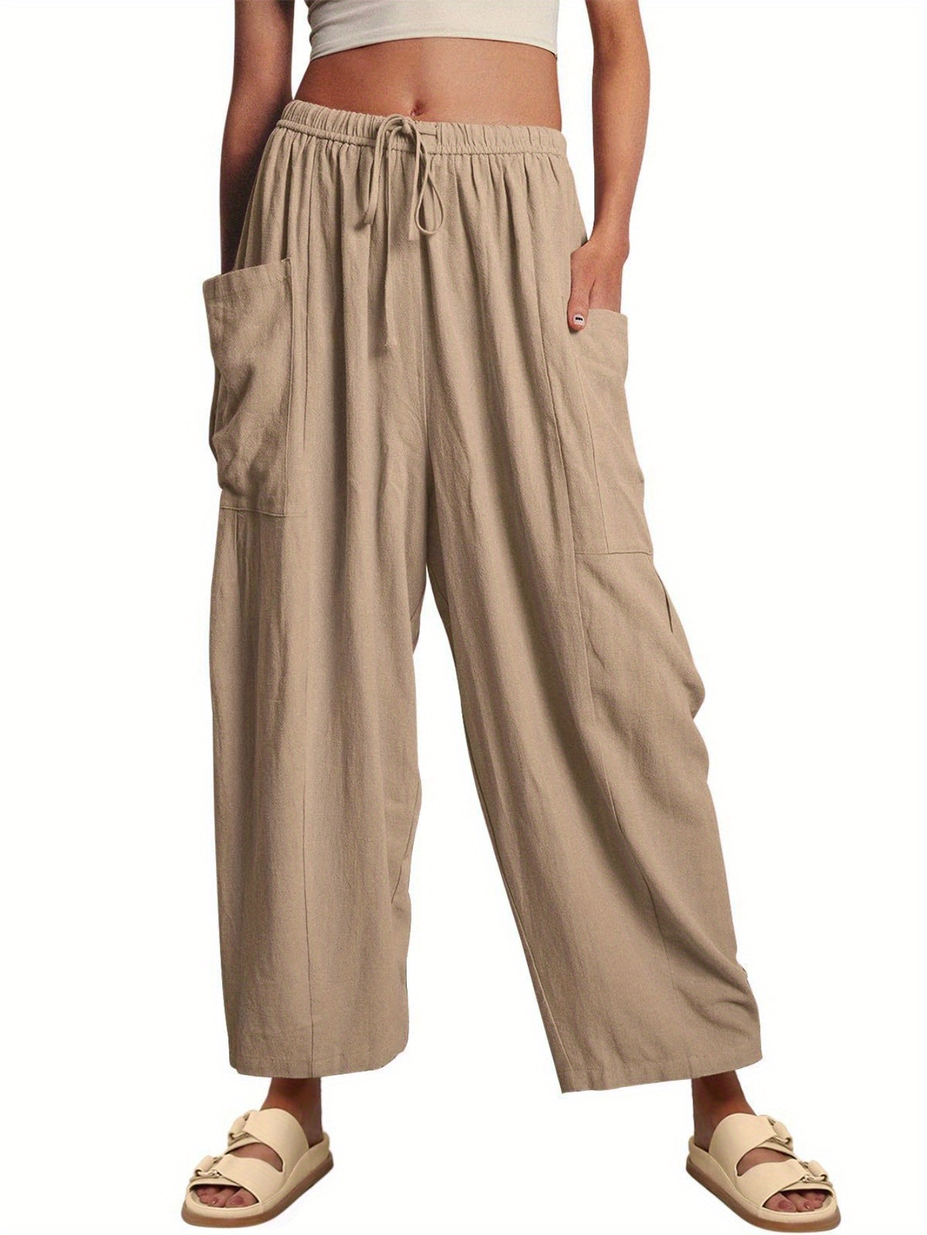Cotton Pants For Women Loose Fit Tilly Linen Pants