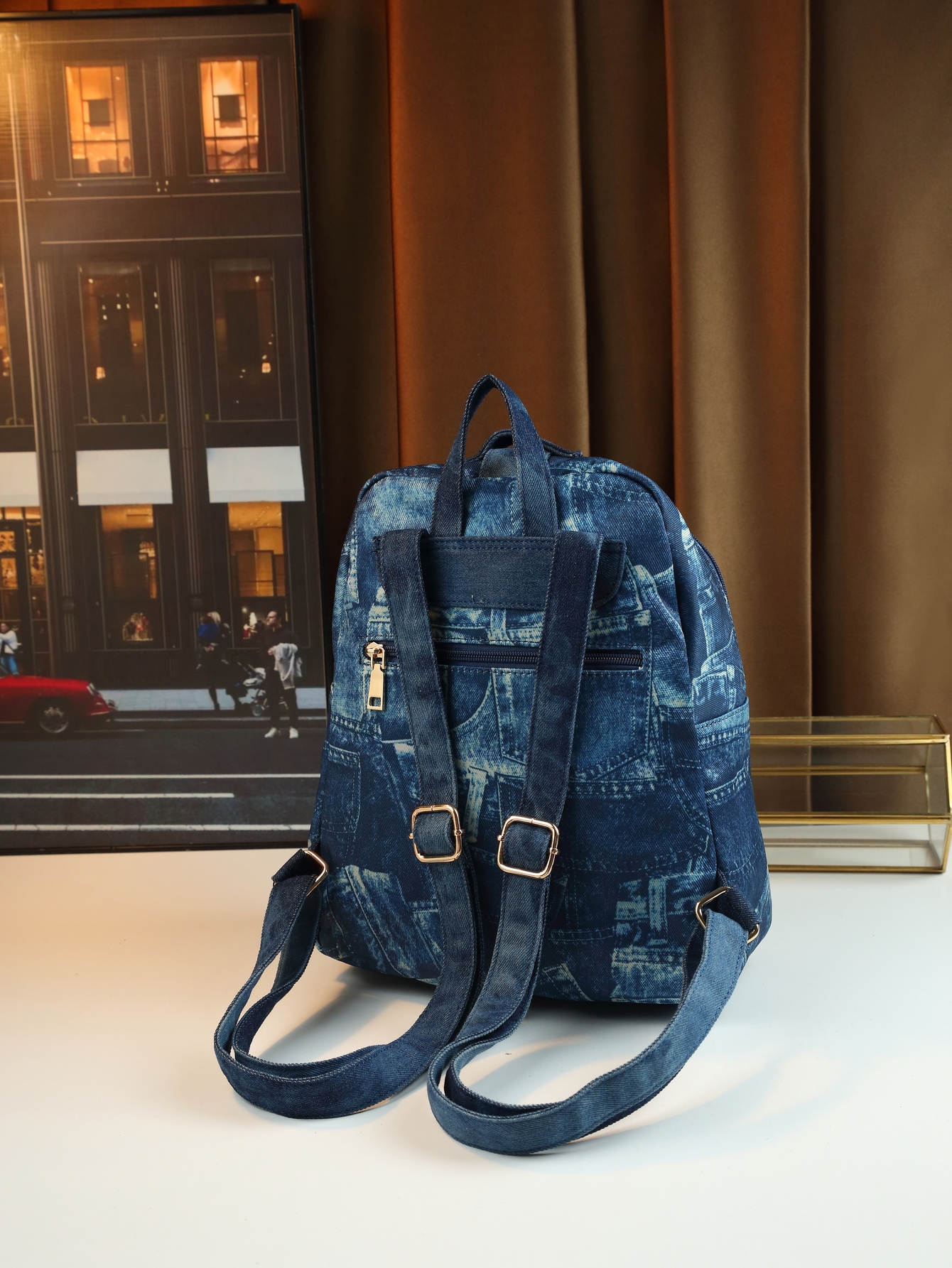 Mini Backpack interior view