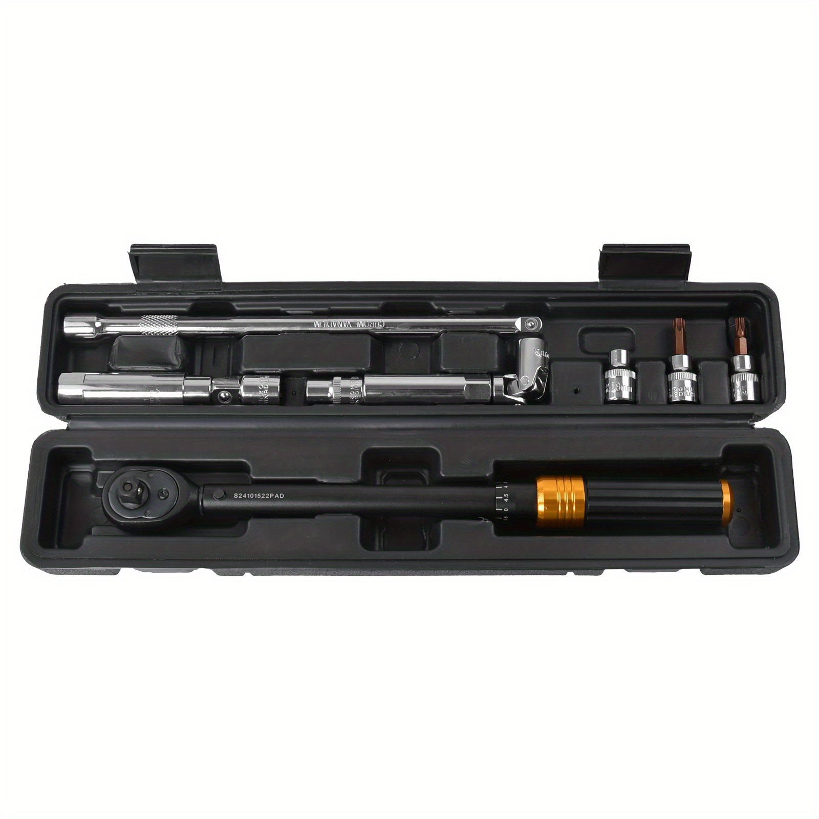 11pcs 3/8 Inch Adjustable Torque Wrench Set
