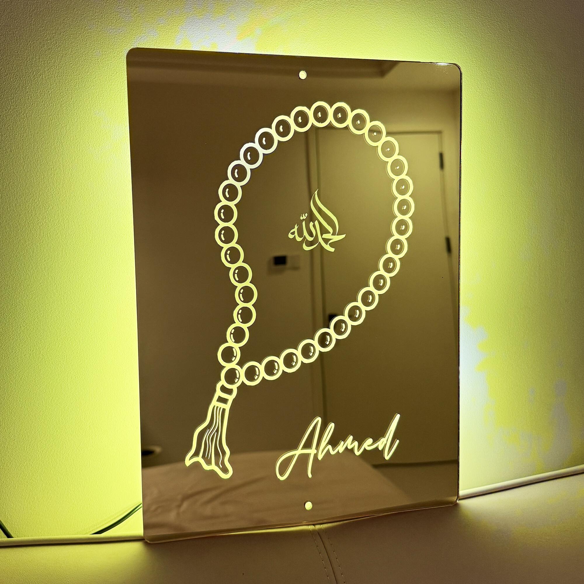 LED Mirror Light Decorative Wall Lamp with Remote Control