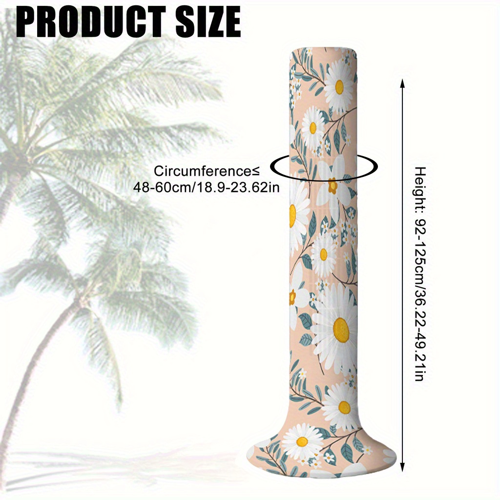TEMU antipolvo para aire acondicionado, 1 pieza, tela lavable, diseño engrosado e impermeable a la humedad, universal para ventilador de pie