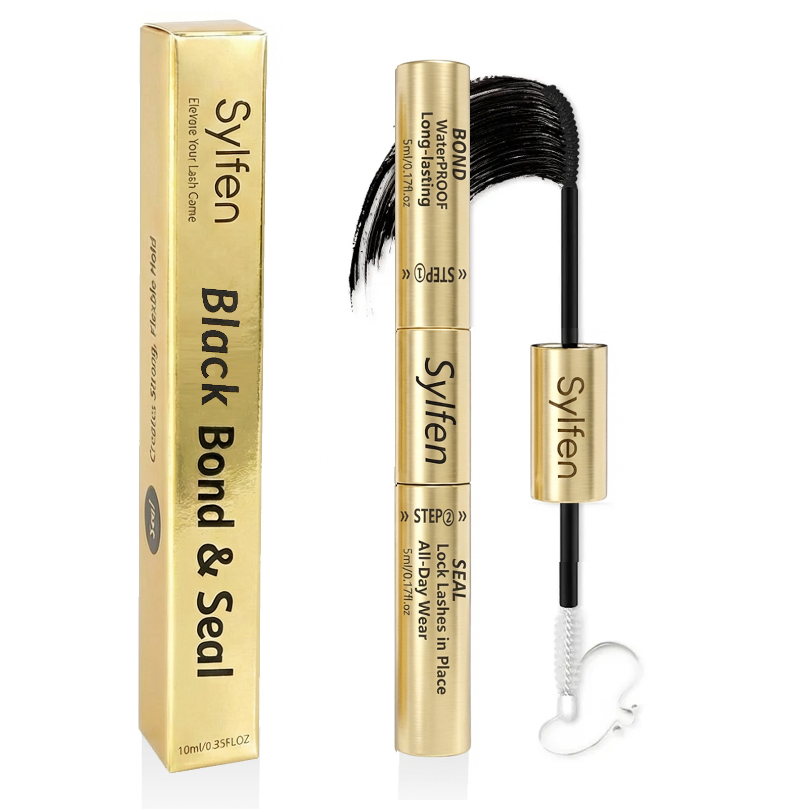 Lashes 2in1 & Seal Waterproof Glue For Lashes Cluster For Beginner Friend Makeup Glue & Remover Tiktokshopblackfriday Eyelashes Cosmetic Eyelash Extension