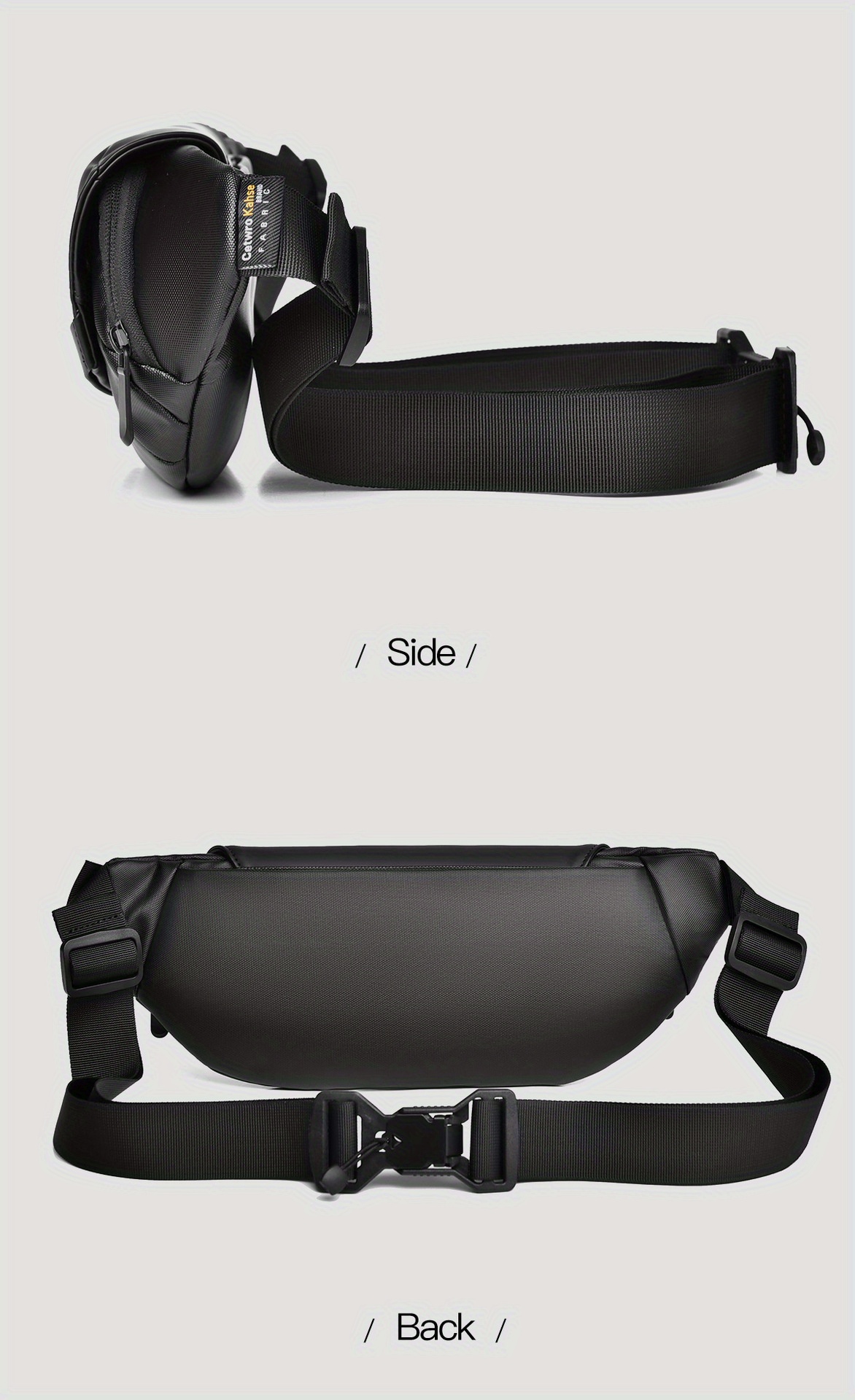 Men's Nylon Crossbody Chest Bag Cycling