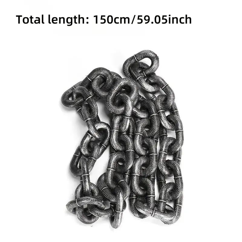 TEMU A 59-inch Halloween-themed , Ideal For Small To Medium Dogs, Perfect For Outdoor And Training, Featuring A Lightweight Polypropylene Chain Design