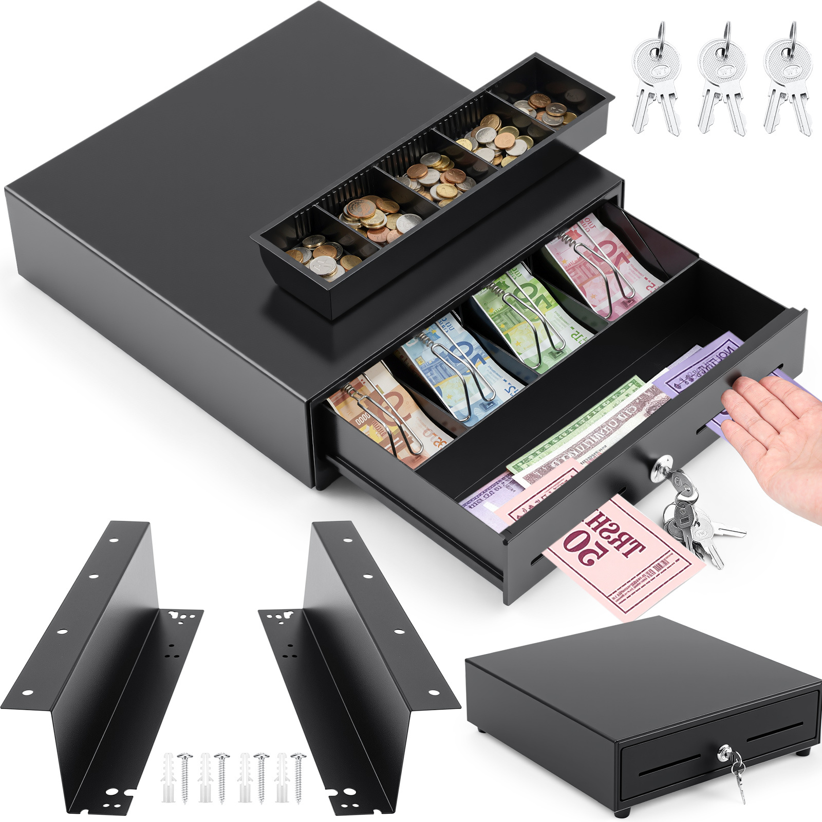 cash boxes sold on Temu United States
