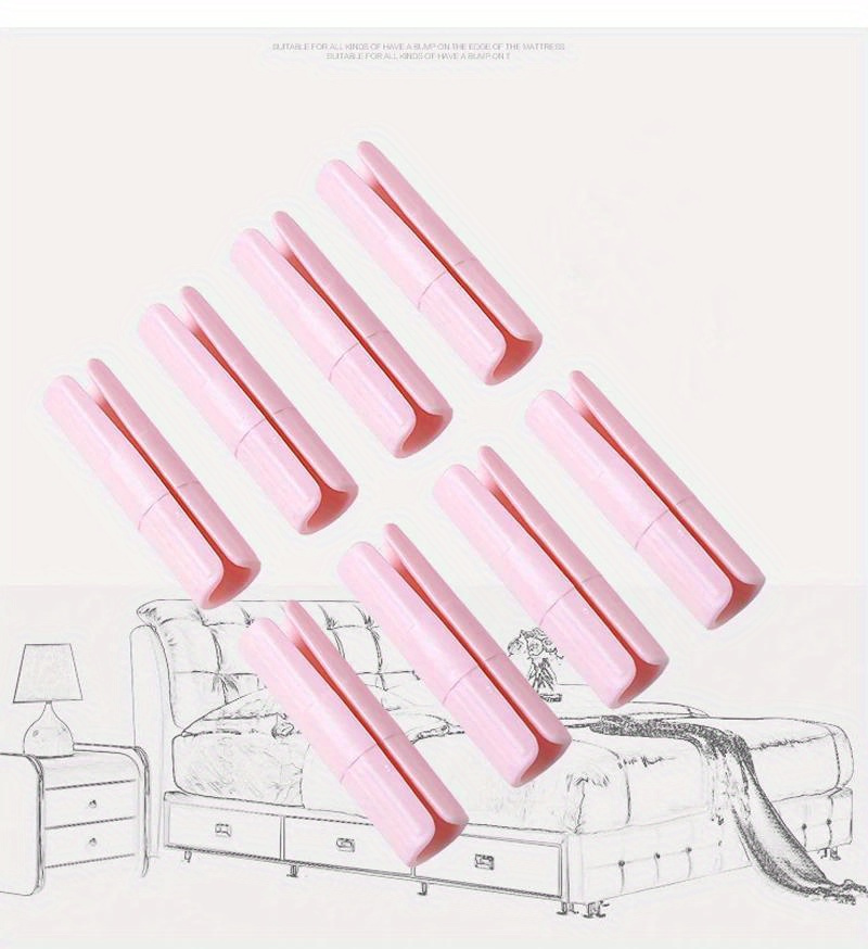 8pcs adjustable bed sheet holder straps non textile   fasteners with   design for secure bedding quilt mattress cover   elastic grippers for   details 8