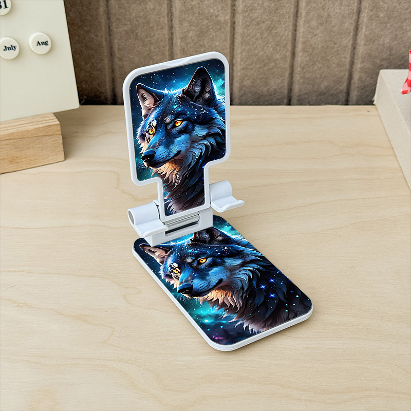 TEMU Support de Téléphone Portable et Pliable avec Portrait de Étoilé - Compatible Smartphone, Prise Solide et Portable, Accessoire pour Bureau,