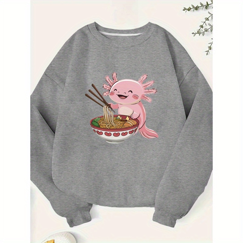 

Sweatshirt à Imprimé - Col Rond , & le