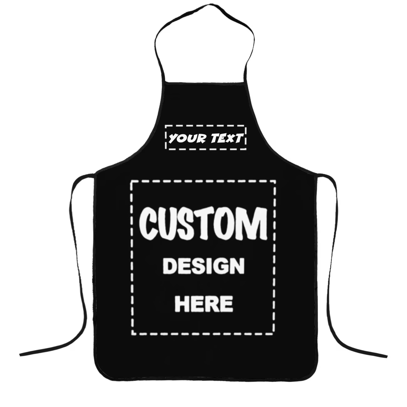 TEMU 1 Personalized Custom Apron - A Cute And Fun Christmas-themed Chef's Apron, Suitable For Men And Women. Ideal For Baking, Cooking, And Holiday