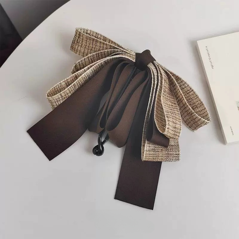 Elegant Bow Hair Clip - Warna 1
