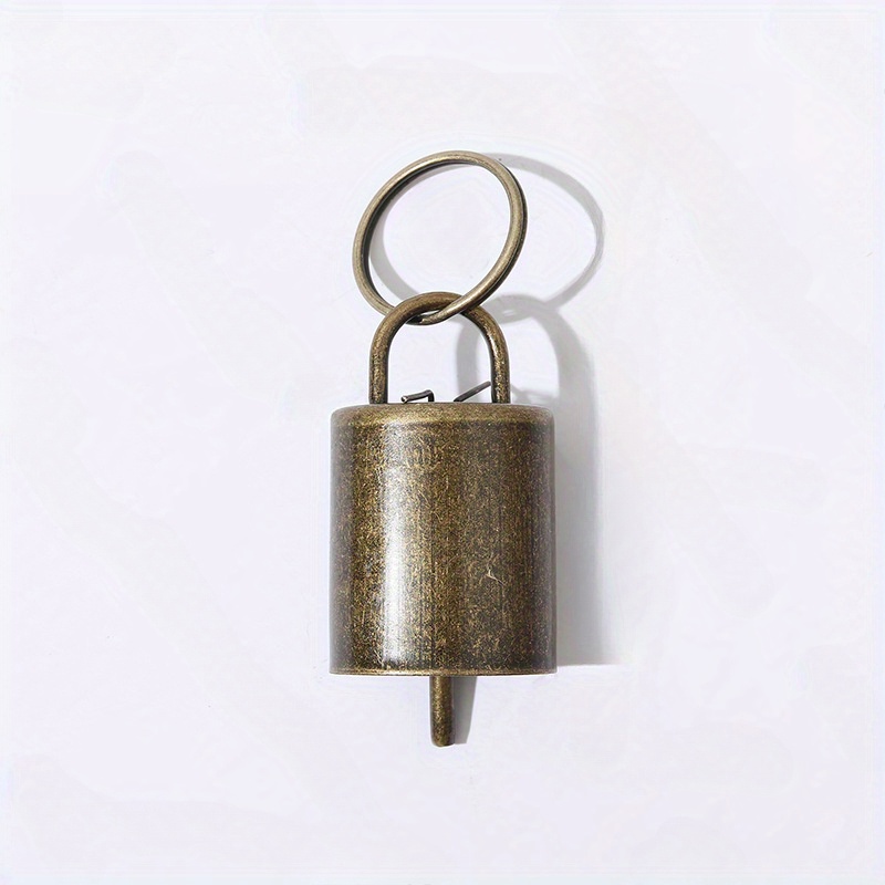 TEMU 1pc Retro Beef And Sheep Bells, Large Beef Bells, Thickened Sheep Bells, Super Loud Beef And Sheep Bells, Anti-lost Neck Bells