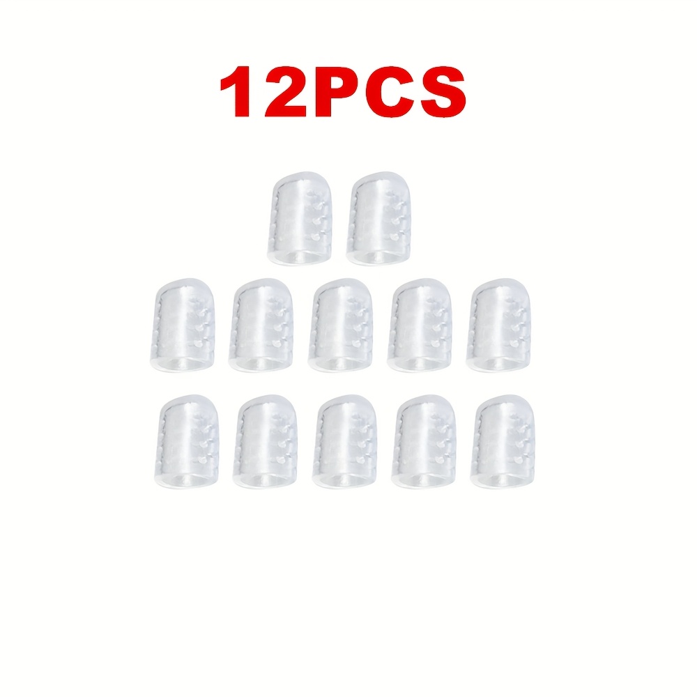 12/25/40/60pcs Comfortable Soft Toe Protectors - Unisex Breathable Anti-friction Toe Covers, Unscented Soft Toe Guards With Ventilation Holes And Anti-slip Design, Support Little Toes