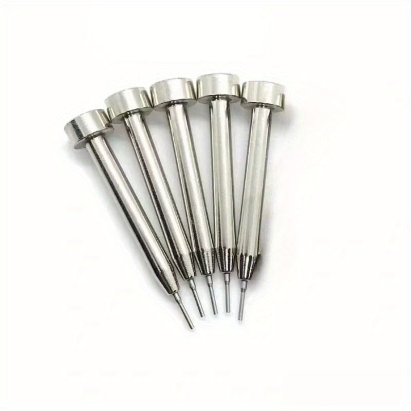 TEMU Watch Band Link Remover Pin Punch Kit With 0.8mm Alloy Steel Bit - 5pcs Watch Strap Bracelet Removal Repair Tools