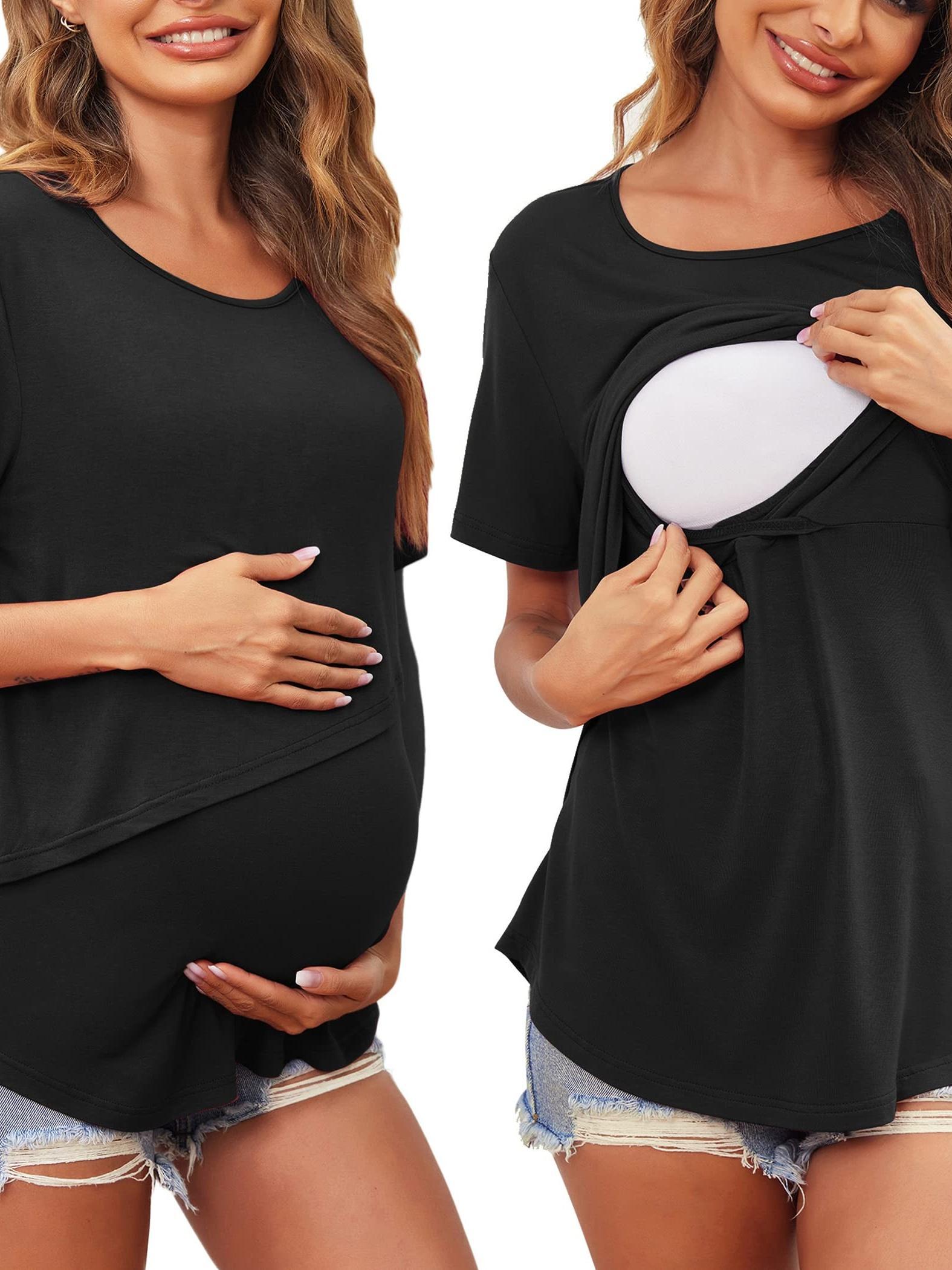 Maternity Blouse Designs Nursing Blouses Tops Maternity Nursing