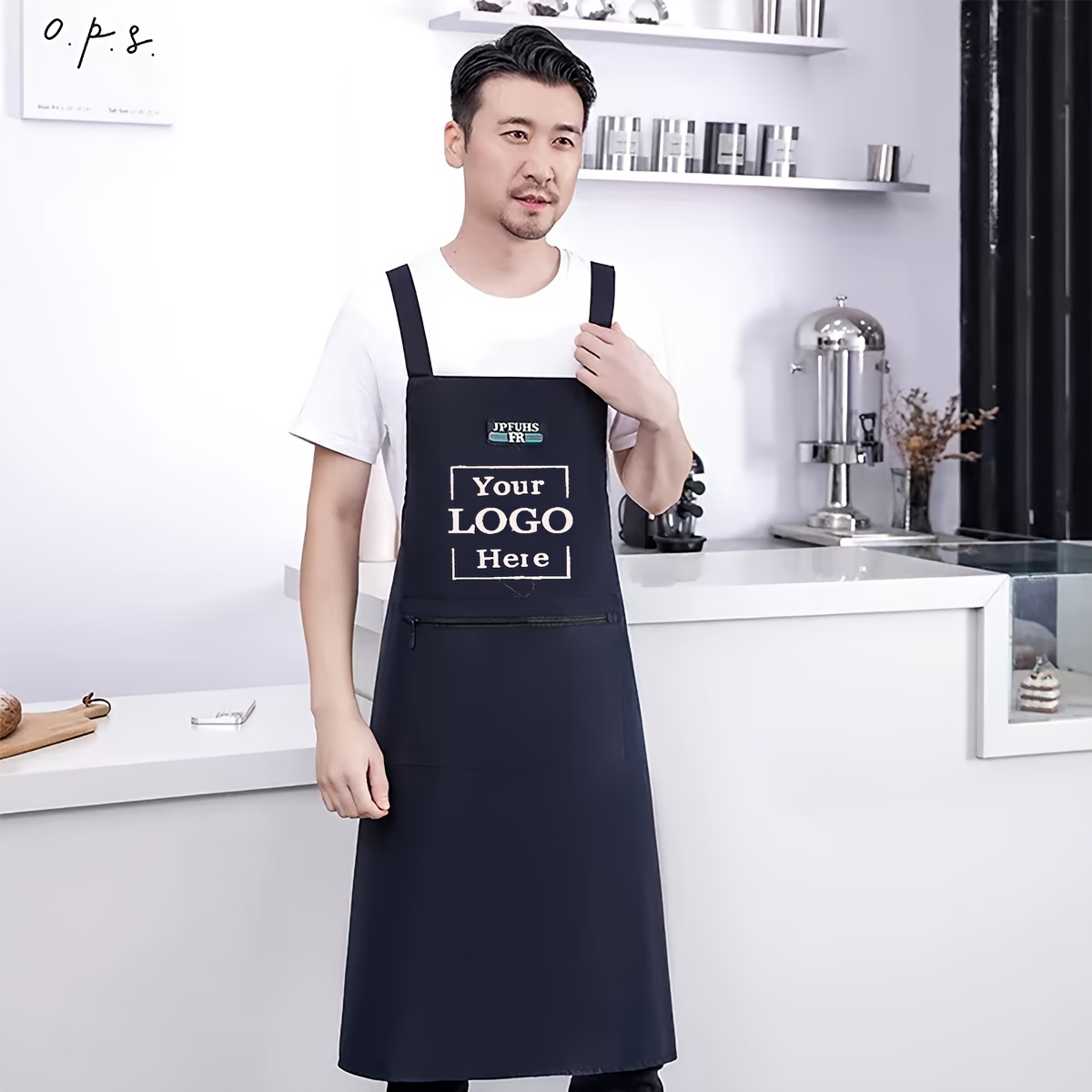 TEMU A Personalized Oversized Apron Suitable For Individuals Weighing Up To 200 , Family Gatherings And Restaurant Work