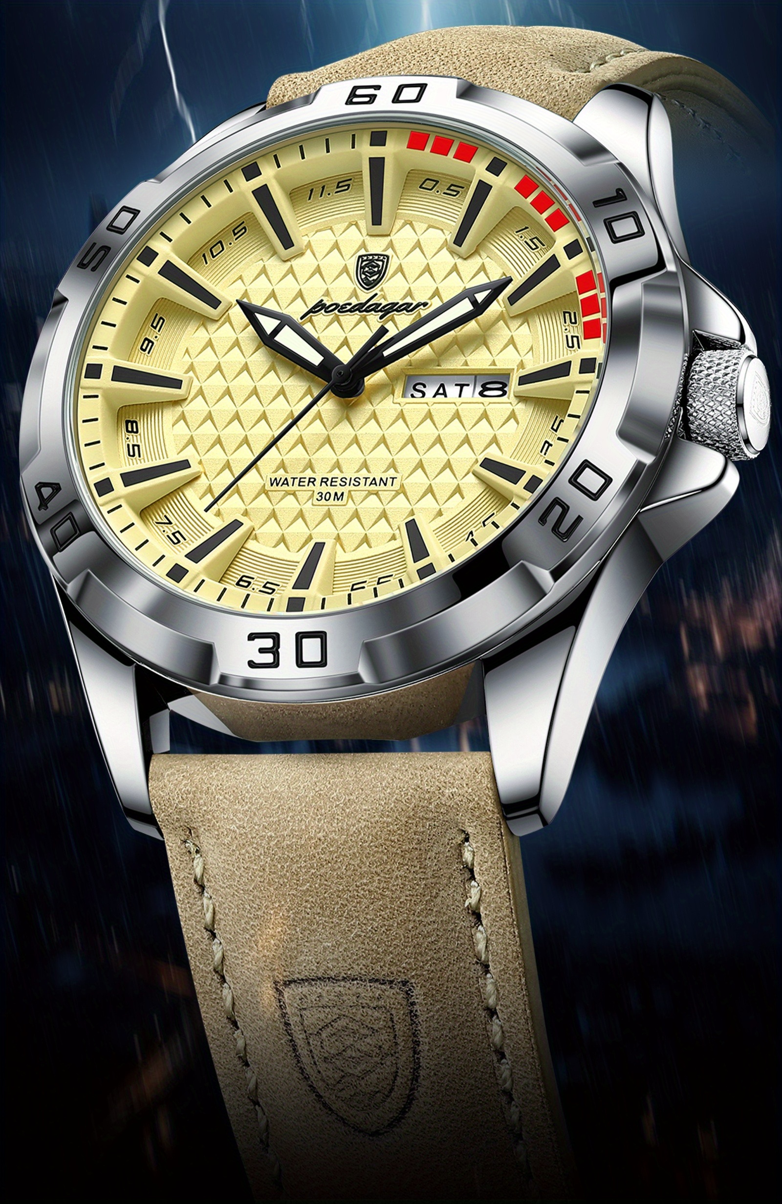 POEDAGAR armbandsur detalj