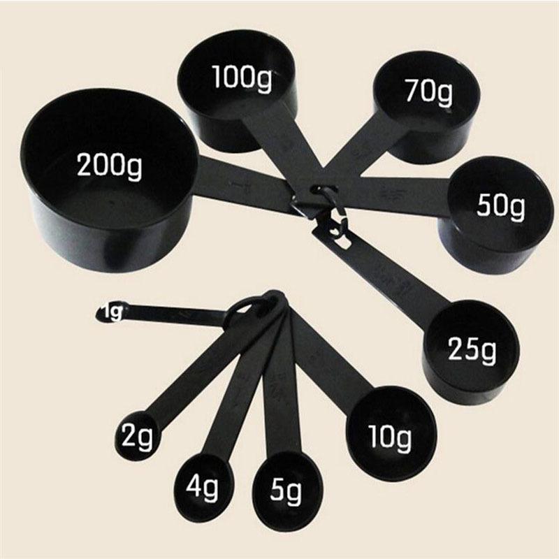 TEMU 10pcs Measuring Tools Kitchen Measuring Spoons Teaspoon Sugar Scoop Cake Baking Flour Measuring Cups Kitchen Measuring Spoons