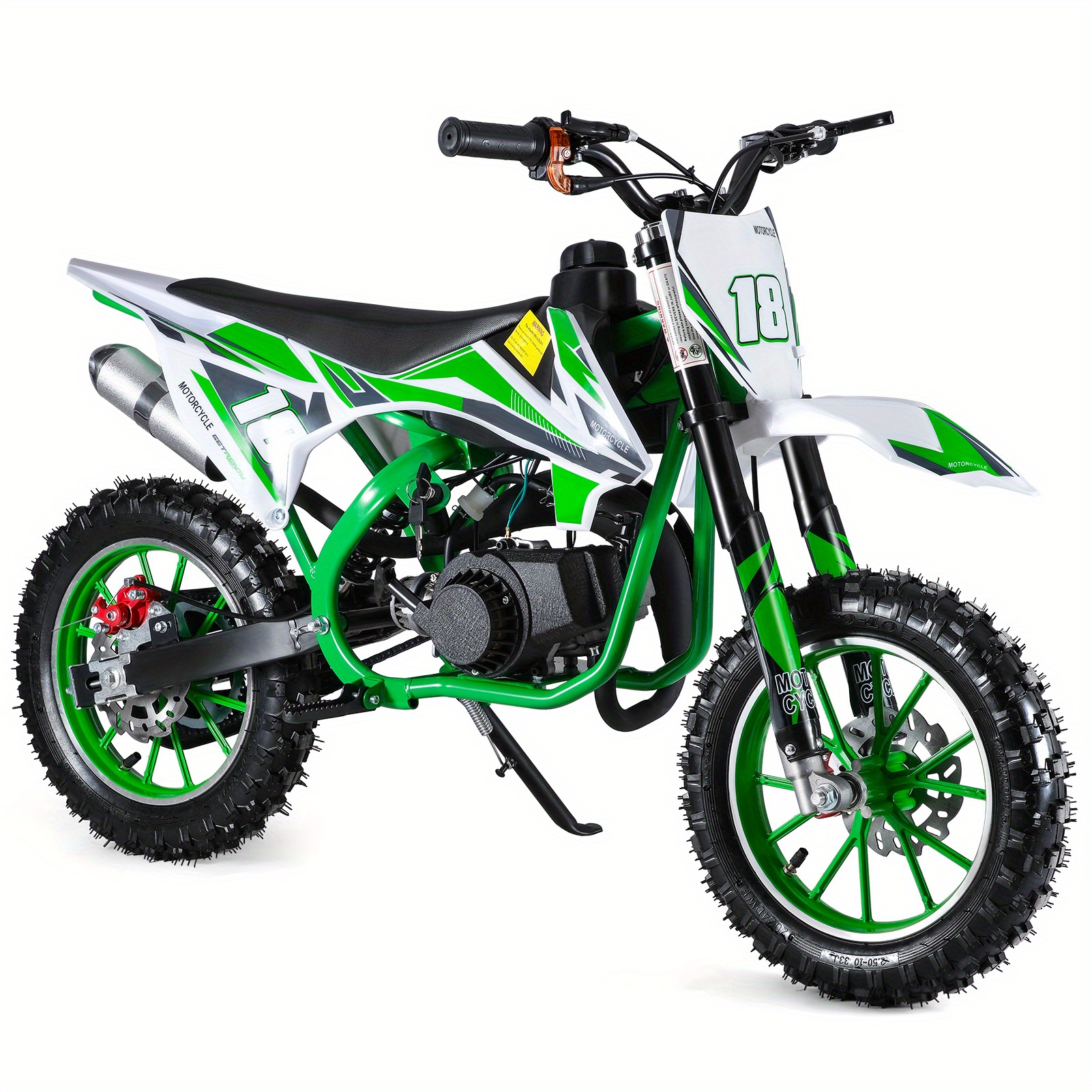 mini motorcycle 49cc 2 gas powered dirt bike suitable - Temu