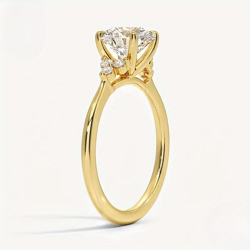 Women's 3 Carat Synthetic Zirconia Promise Ring, Ideal Gift