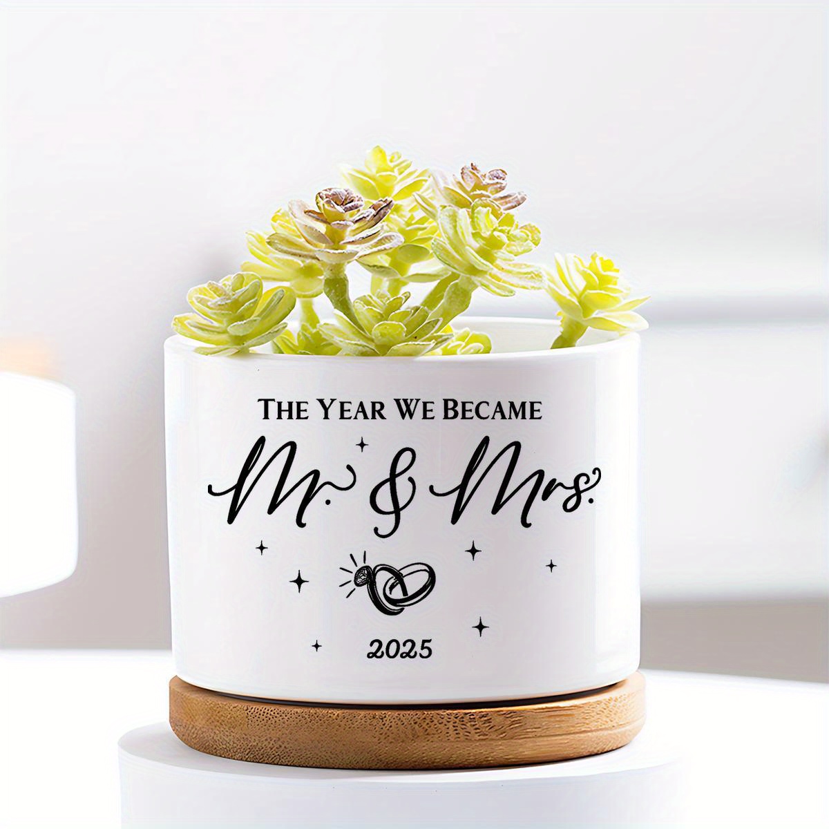 TEMU Gifts for Weddings, Ornaments for Mr. And Mrs. in 2025, Presents for Bridal Showers, And Gifts for Couples Getting Married in 2025. A Wonderful
