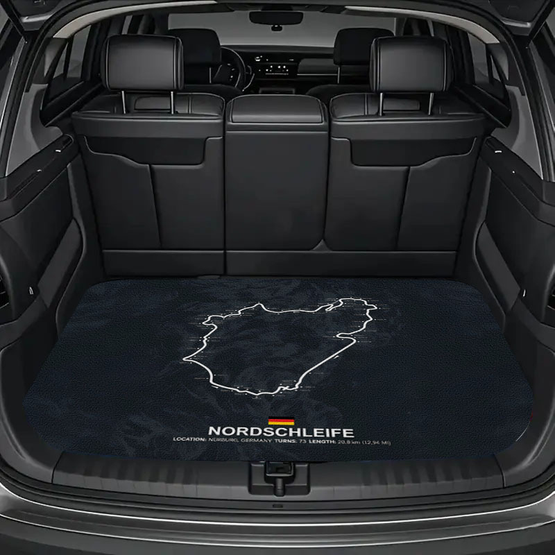 TEMU 1pc, North Loop Design Car Trunk Mat, Durable And Easy To Clean, Machine Washable New Car Trunk Mat, , Perfect Gift For , Protective Thickened