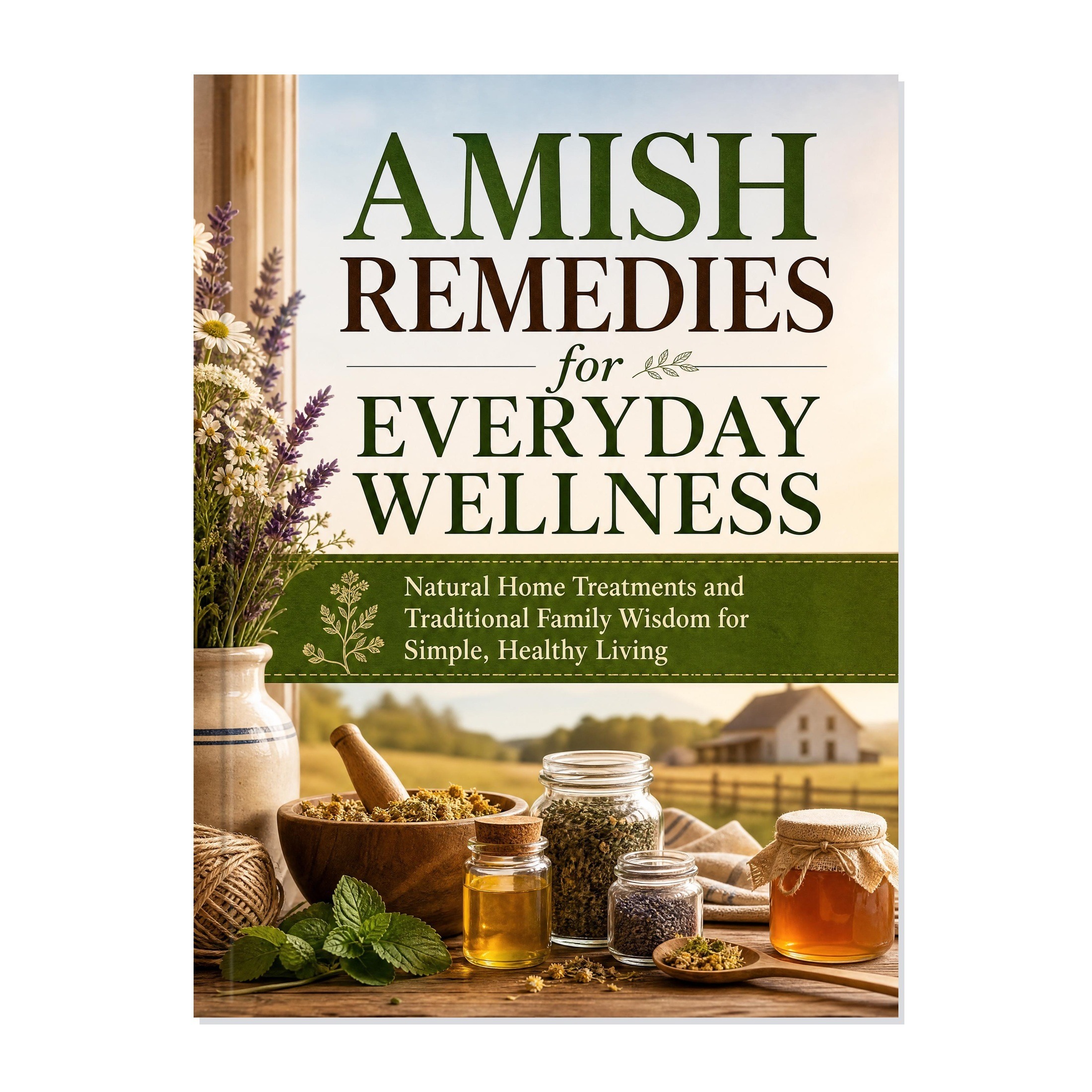TEMU Amish Remedies For Everyday Wellness - Natural Home Treatments And Traditional Family Wisdom For Simple, Healthy Living