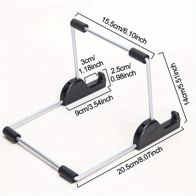Versatile And Collapsible Tablet Holder - Works with Various Devices, Lightweight Laptop Support for Smooth Operation, Comfortable Design for Relaxed Days - Offered in Several Bright Colors