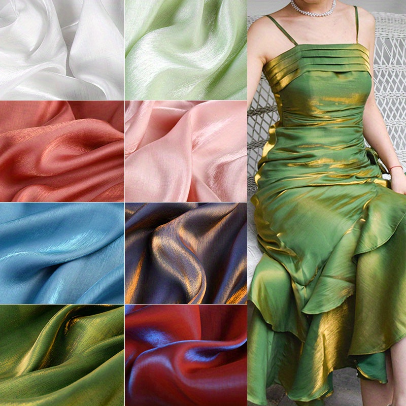 formal dress fabric Cocomelody Unique Prom Dress Metallic Formal Dress CS0653, Ice Blue