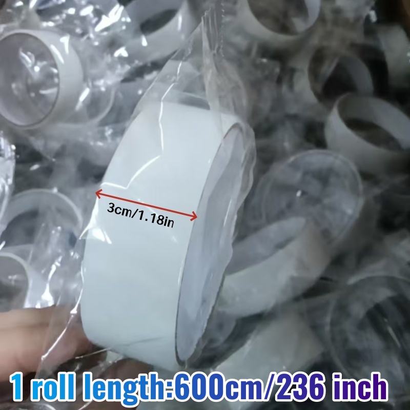 Image of 1 Roll Of 600cm Winter Draft-proof Sealing Tape, 1.18 Inches Wide, Strong Adhesive Window Insulation Film - Windproof, Waterproof, Residue-free Sealing Strip, High For Protection