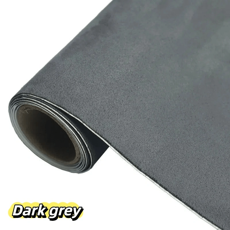 Self-adhesive Suede Patch 16.93x78.74in| Fur Leather Repair Car Interior Modification/door Panel Armrest Renovation Self-adhering Convenient Repair Paste