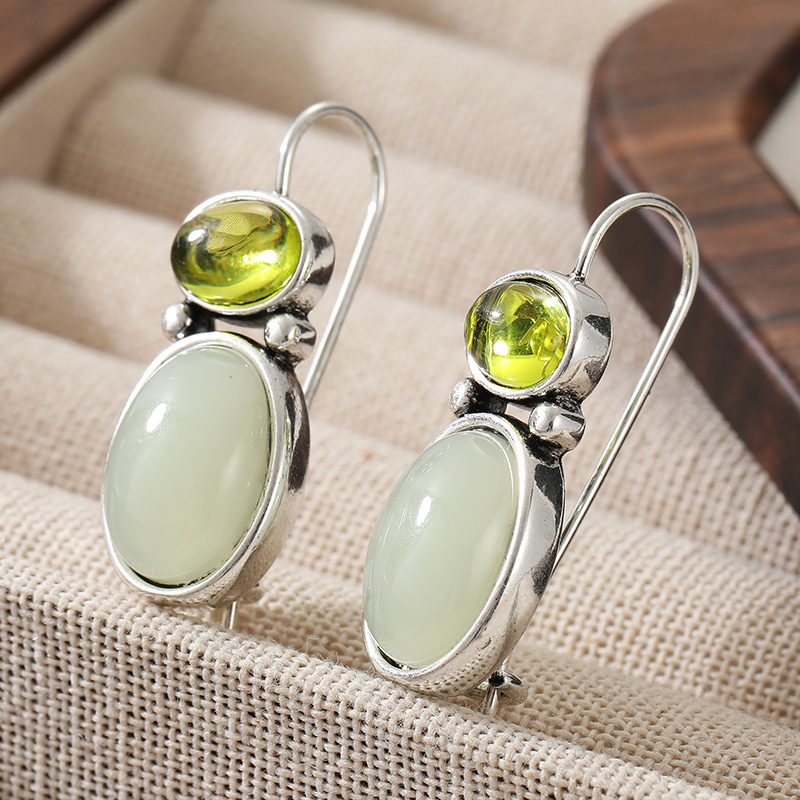 TEMU This Simple And Elegant Oval-shaped Earrings Are Perfect For Wearing During Trips And Vacations. Are A Romantic Gift For Your Girlfriend.