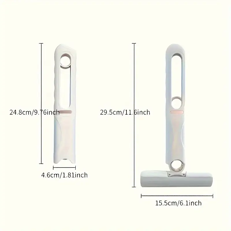 mini desktop portable mop   squeeze   lazy cleaning solution with 1 reusable heads and 1 ergonomic squeeze handle for car glass household and office cleaning Product details 2