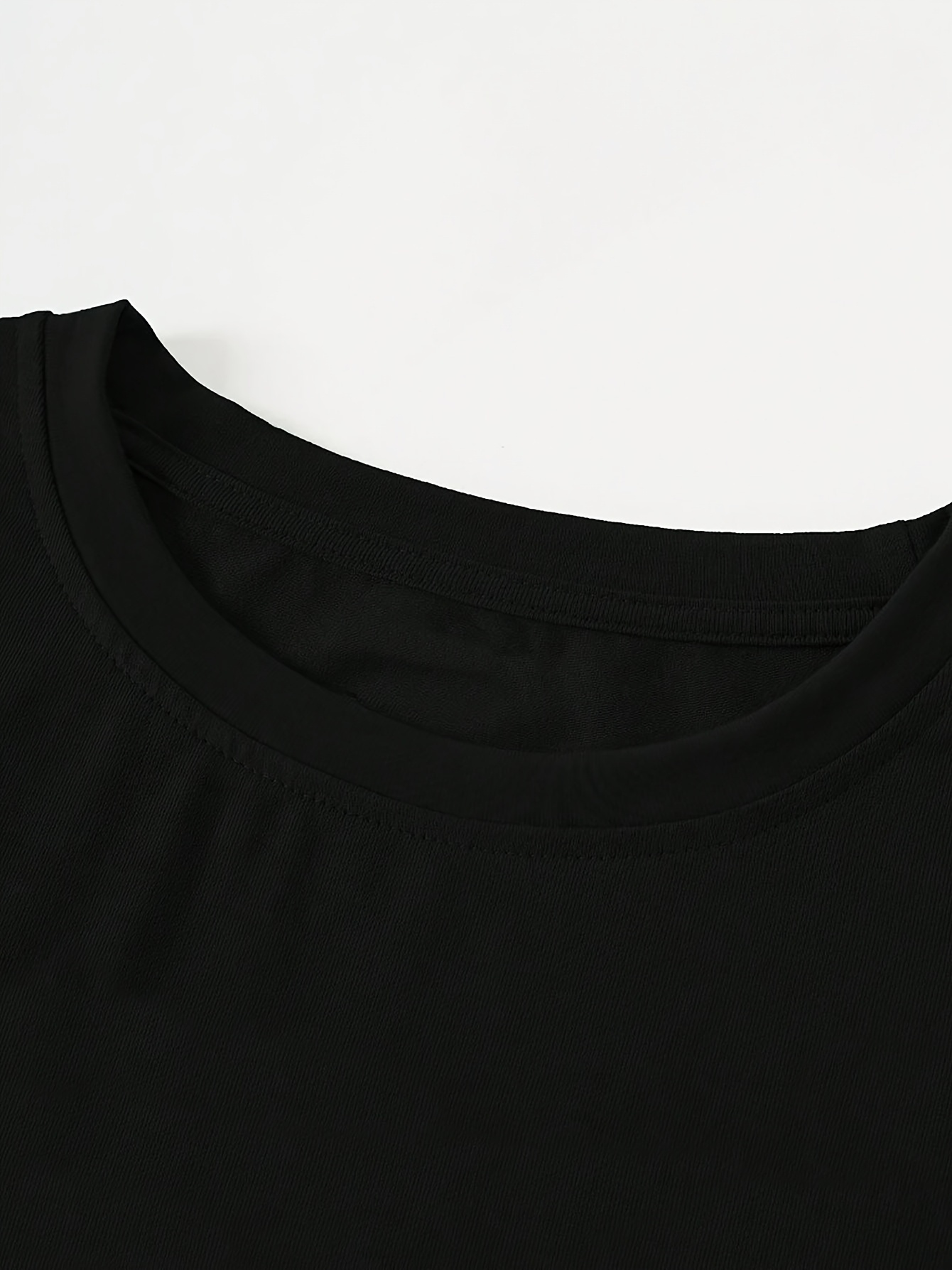 Women'S Short Crop Top with a Sexy Letter Print And Round Neck, Casual Sports S… - Image 10