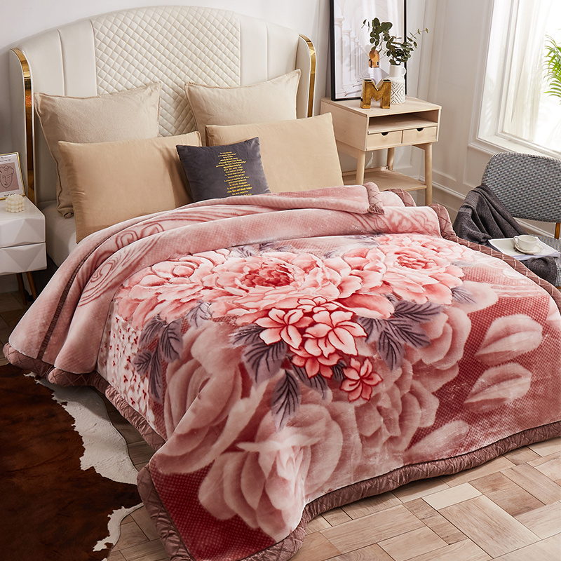 1pc of thickened fast heating blanket plush thickened warm winter fleece blanket milk velvet sofa blanket office blanket suitable for bedroom   sofa office Product details 8