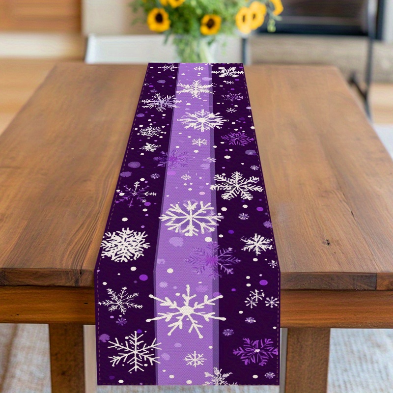 TEMU 1pc,table Runner, Home, Kitchen, Restaurant Table Decoration, Table Cloth, Table Accessories, Tableware, Table Fabric, Christmas - Themed,