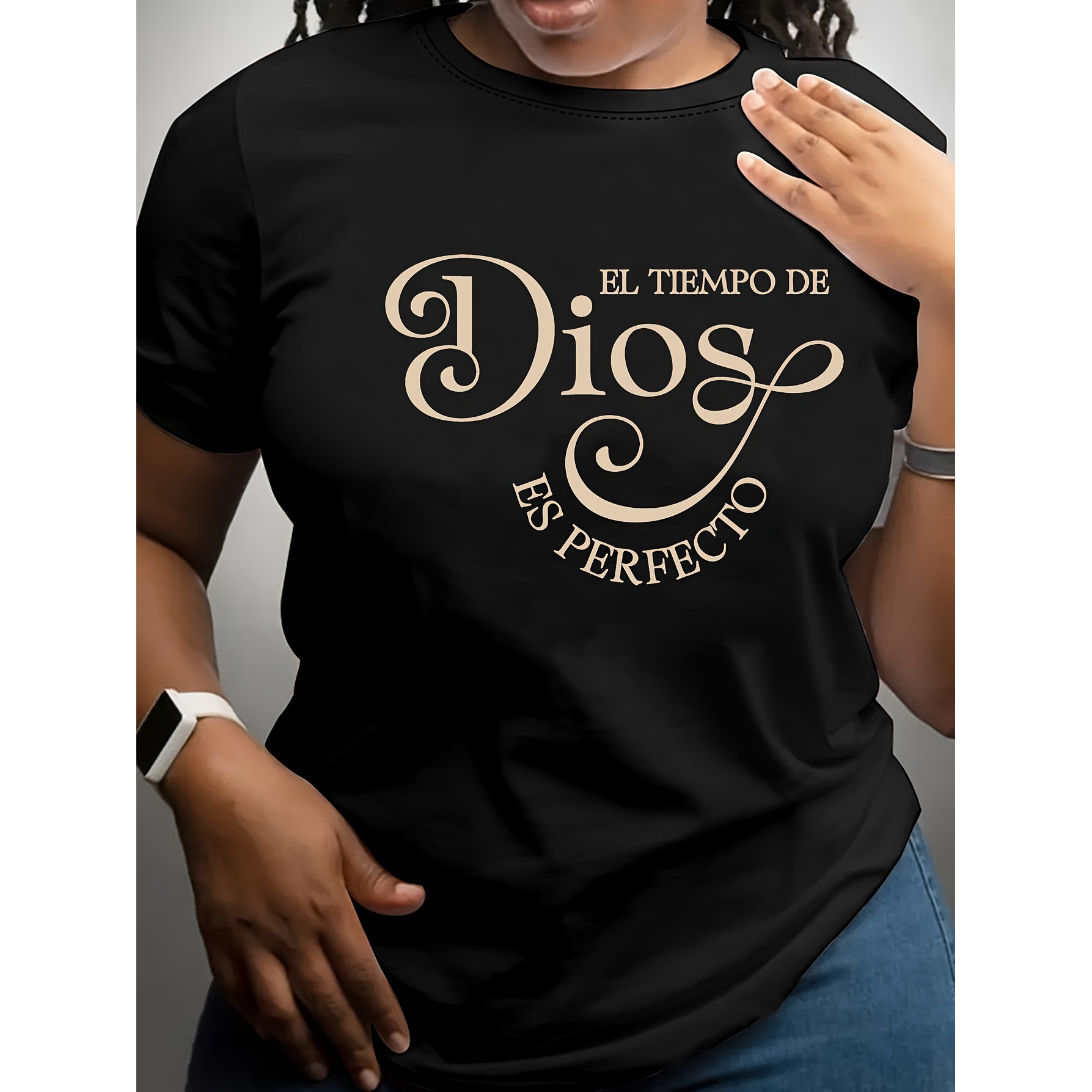 

Women's 100% T- Sleeves - Regular Fit Tee 'el De Es ' - Slight ,