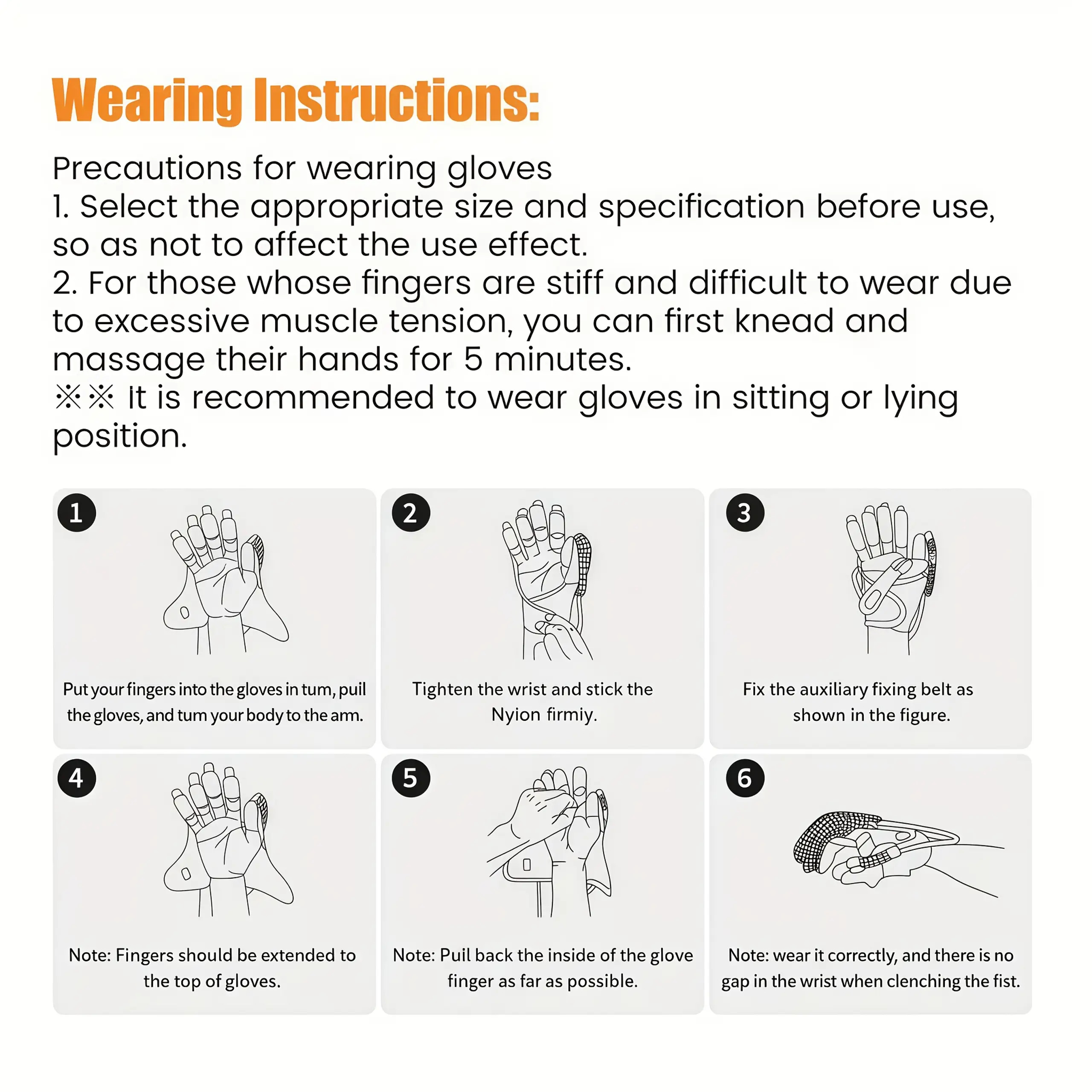 Robot Gloves - Finger Function Training Device with USB-Powered Motor, Separation Training for Elderly, Hand Robot for, Stroke, Parkinson'S