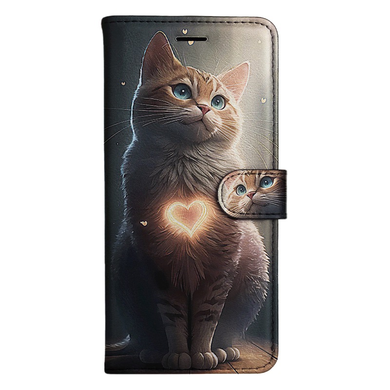 TEMU Kitty Flip Wallet Case For Models Including S8, S9, S10, M10, A30s, A50s, Note 10, 20, And