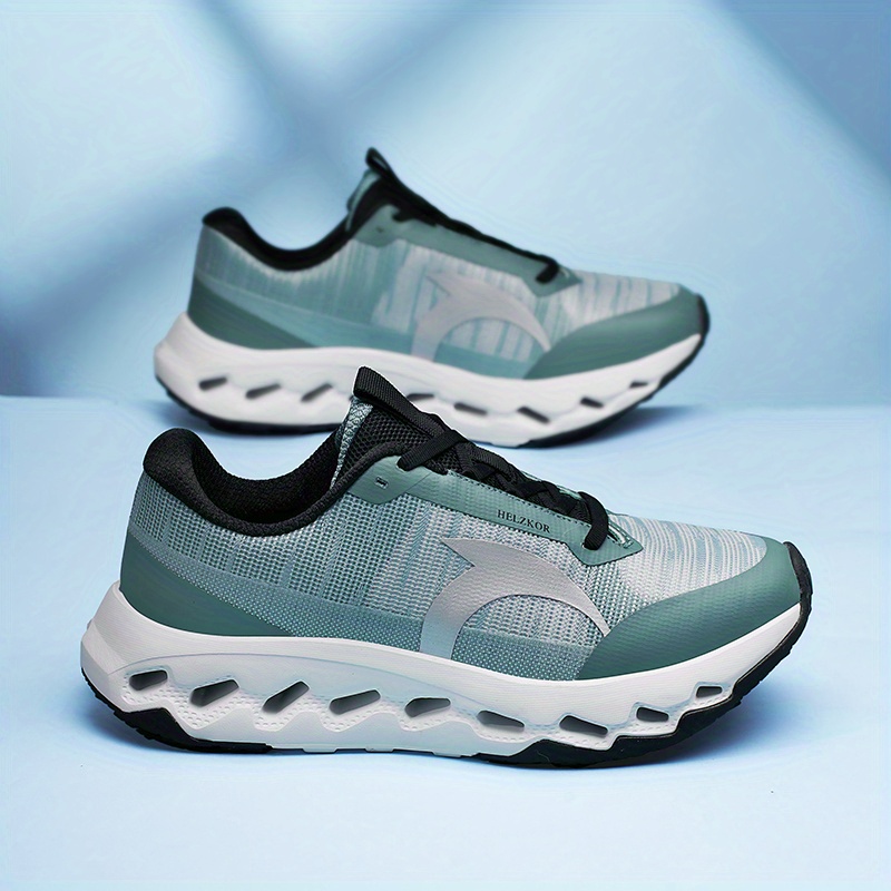 Men'S Comfortable Fashionable Durable Outdoor Hiking Running Shoes | Faux Upper, Rubber Sole, Fabric Inner, Lace Closure, Pointed Toe, Suitable for Casual and Sports, Solid Color, Low Top