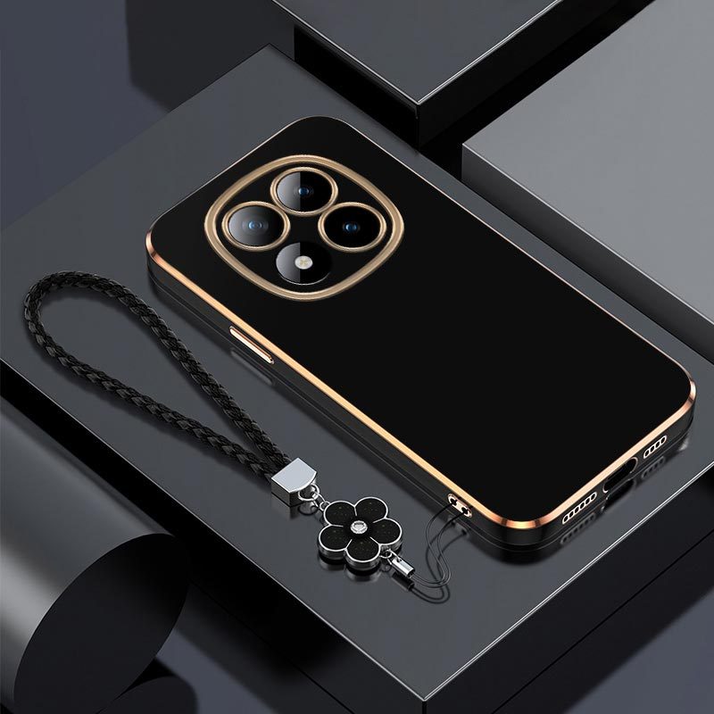 TEMU Phone Case: Durable Note 15 Pro+phone Cases Comfortable Feel With Beautiful Lanyard Pattern Case Suitable For Redmi Note 15 Pro+ Featuring