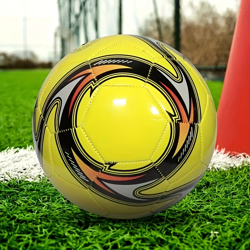 TEMU Official Size 5 Durable Adult Soccer Ball - High Quality, Suitable For Training And Outdoor Matches, , 8.46-inch Diameter, Machine-stitched Pvc