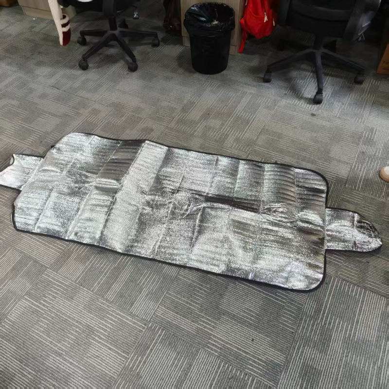 TEMU Car Snow Cover | Thickened Magnetic Frost And Snow Cover, Universal Winter Vehicle Protection Cover, Easy-to-install Windshield Protector, Durable And Heat-resistant Sunshade Made Of Abs Material