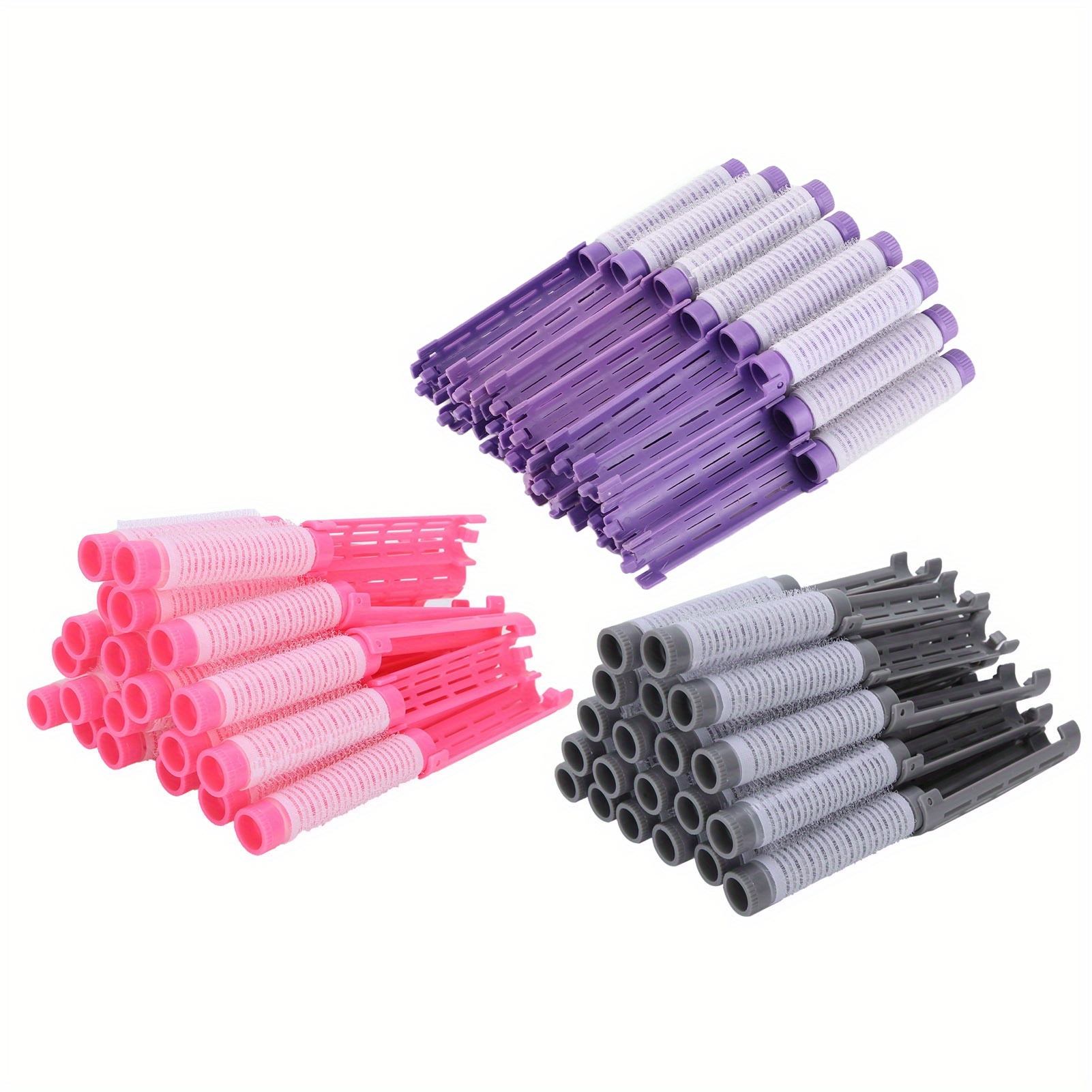 

20pcs No-heat Set - Curling Types, & -free Styling Accessories For Men And Women